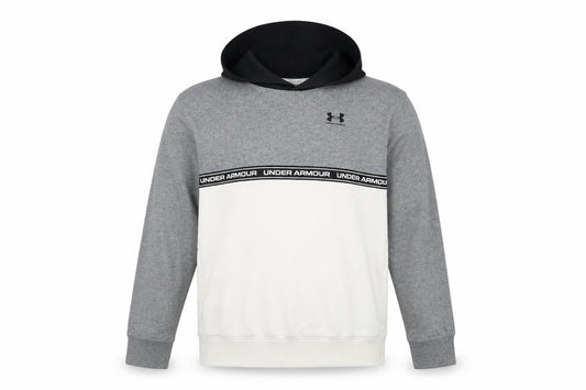 Under Mens Armour Grey Pullover Hoodie YXL Cotton Blend Sportswear