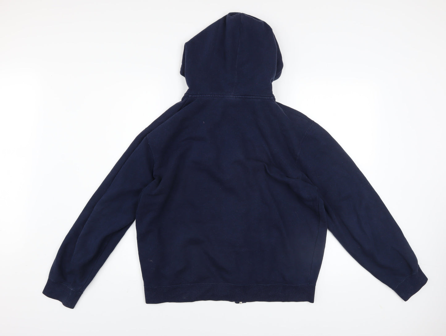 Fila Men's Blue Full Zip Hoodie L Sports Fleece Sweatshirt