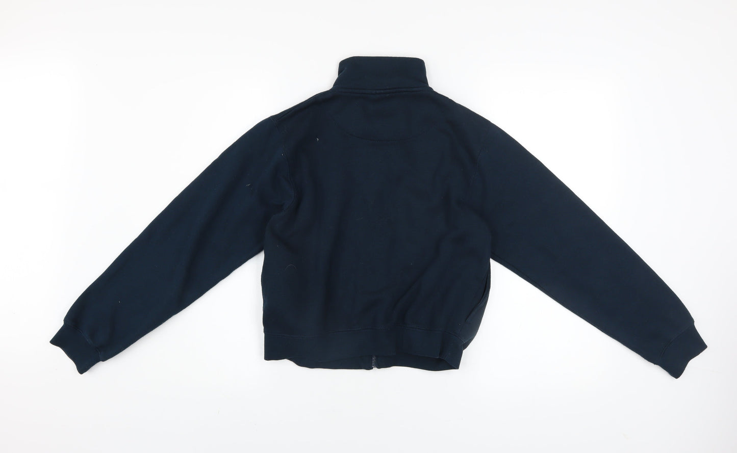 Diadora Women's Blue Size 12 Track Jacket Full Zip Activewear