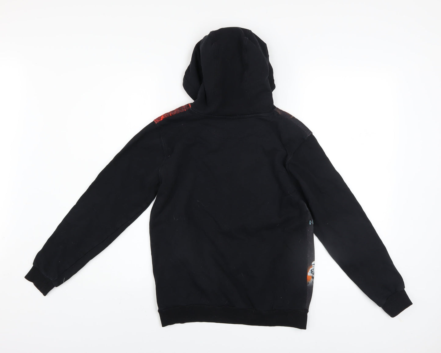 George Boys Star Wars Black Pullover Hoodie 13-14 Years Graphic Fleece