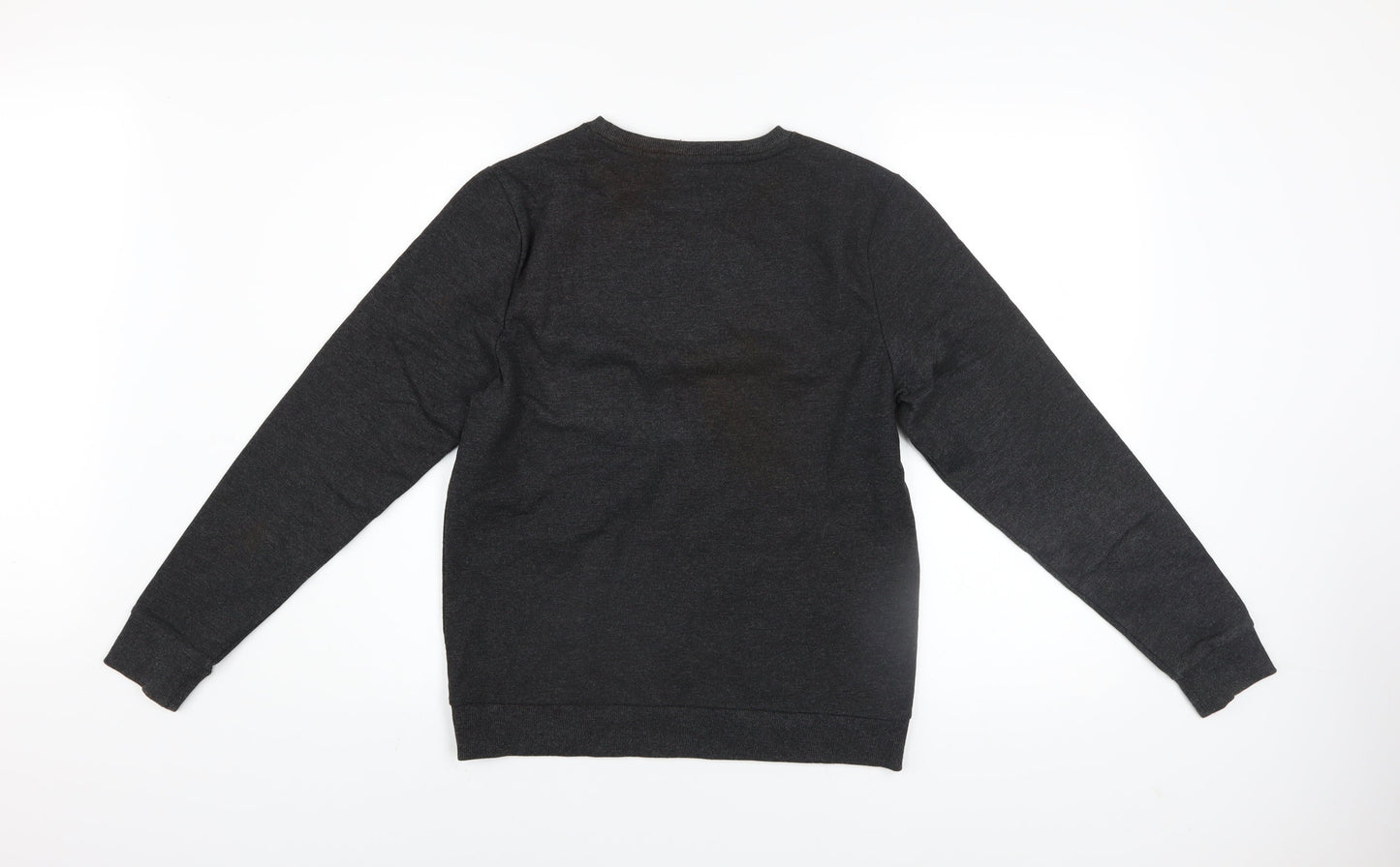 Next Boys Black Minecraft Pullover Sweatshirt 13 Years Regular Fit