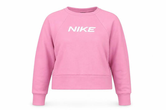 Nike Women Pink Dri-FIT Pullover Sweatshirt Small Cotton Blend