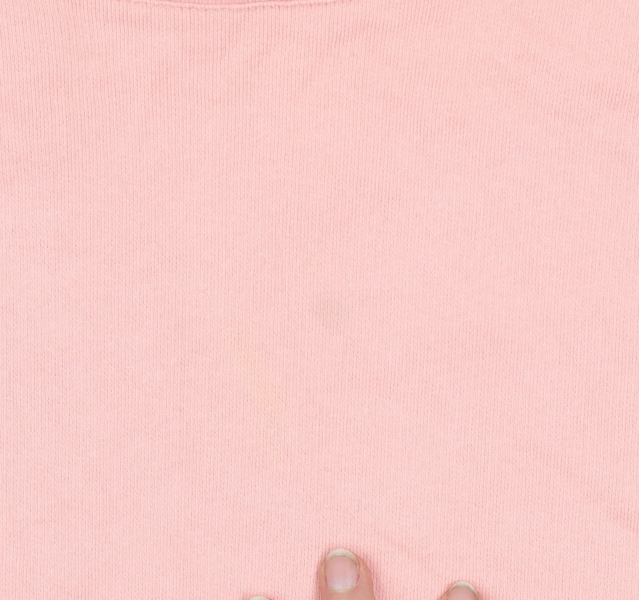 River Island Women Pink Ruffle Long Sleeve Pullover Sweatshirt L