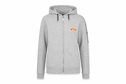 Ellesse Womens Grey Size 6 Full Zip Hoodie Jacket