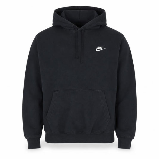 Nike Men's Black Pullover Hoodie M Sports Fleece Sweatshirt