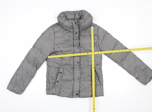 Gap Mens Grey XS Puffer Jacket Lightweight Winter Coat