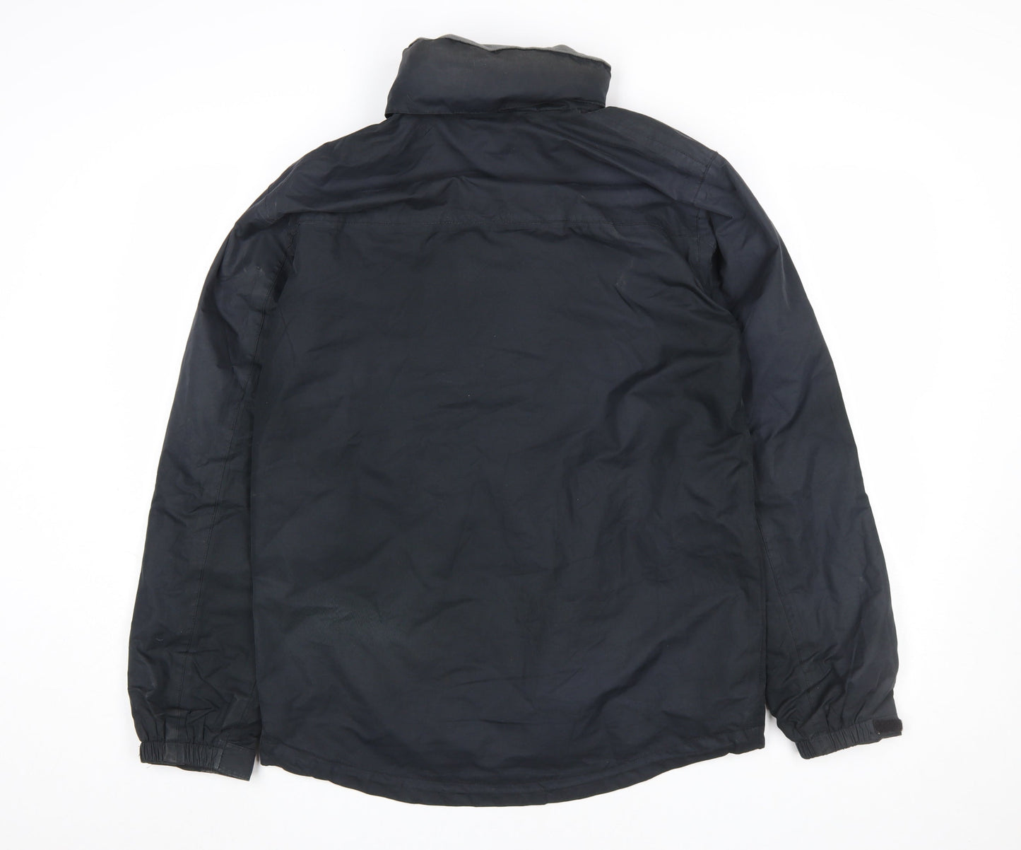 Peter Storm Mens Black Waterproof Rain Jacket Size S Outdoor Coat