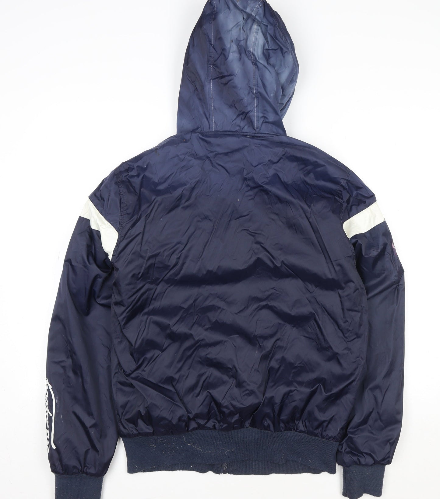Baxyboy Unisex Blue L Hooded Windbreaker Jacket Casual