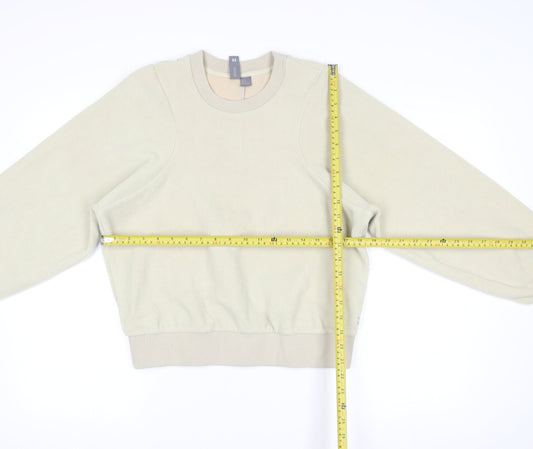 Sweaty Betty Women’s Beige Fleece Pullover Sweatshirt Size S