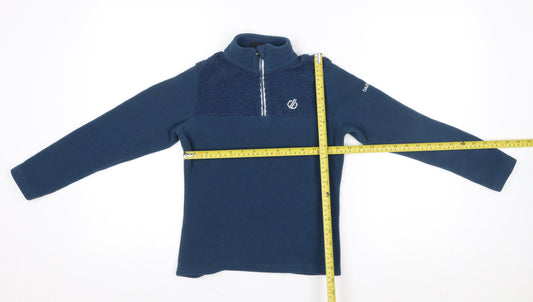Dare 2B Boys Blue Fleece 1/4 Zip Pullover Sweatshirt 9-10 Years