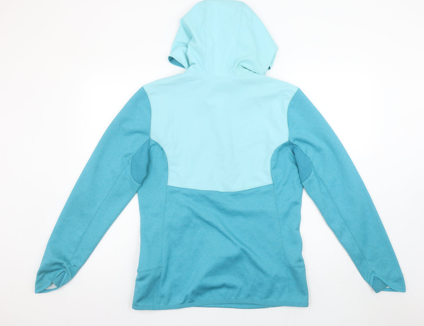 Kathmandu Women Blue Half Zip Hooded Pullover Sweatshirt Size 12
