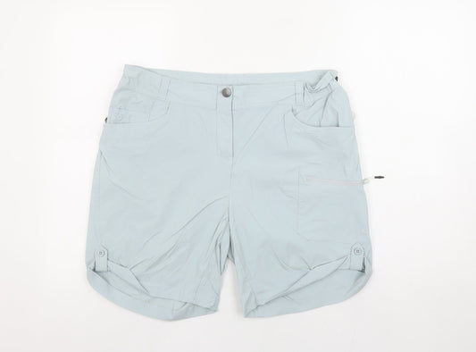 Dare 2B Women’s Grey Cargo Shorts Size 14 Lightweight Hiking