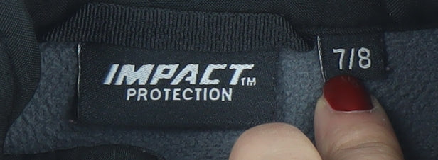 Impact Protection Boys Black 7-8 Years Tractor Embroidered Softshell Bodywarmer