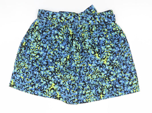 Vero Moda Women’s Multicoloured Viscose Paperbag Shorts Size S