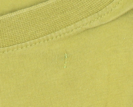 Nike Men's Green Cotton Crew Neck Short Sleeve T-Shirt Size M
