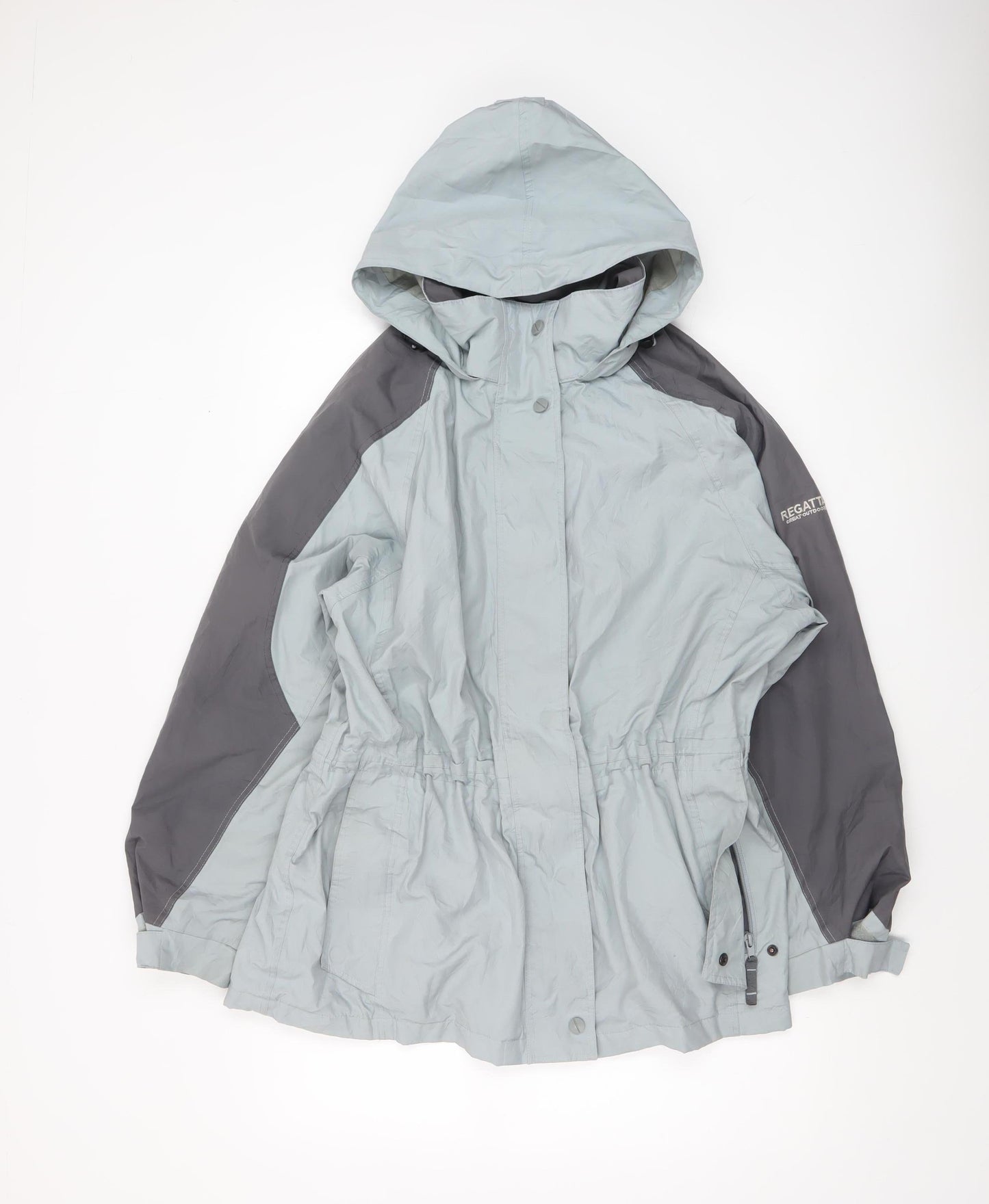 Regatta Women Grey Waterproof Hooded Parka Jacket UK14