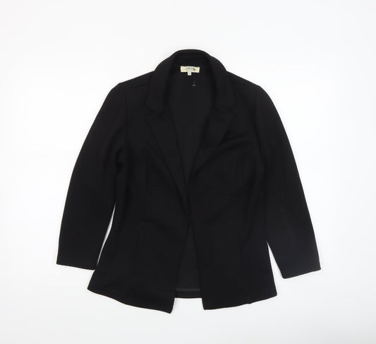 Papaya Women’s Black Size 10 Tailored Woven Blazer Jacket