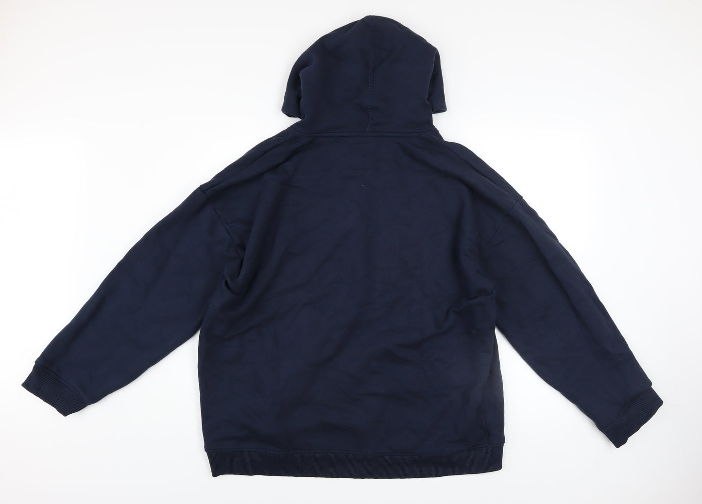 Crew Clothing Company Women's Navy Pullover Hoodie Size 18 Cotton Blend