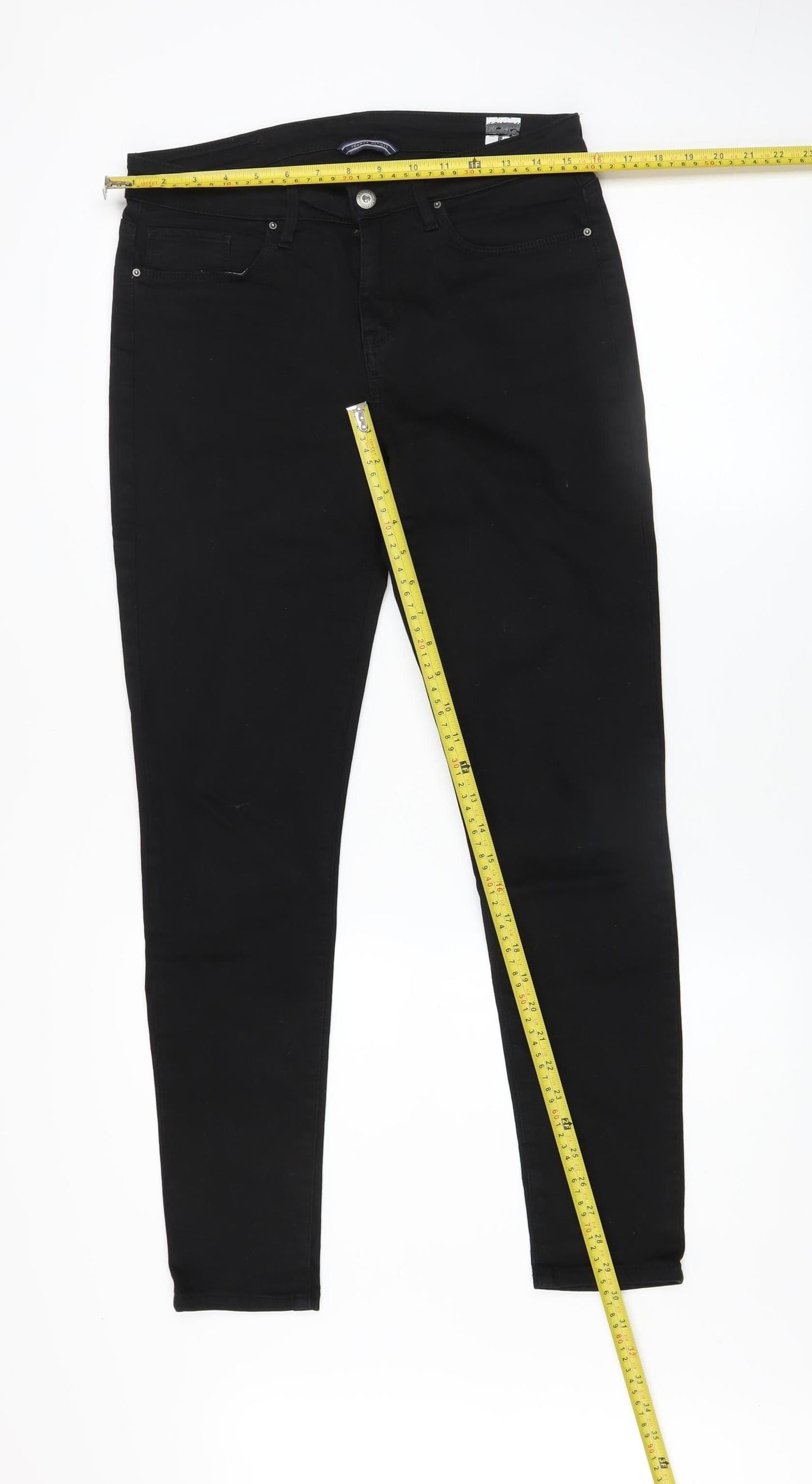 Tommy Hilfiger Men’s Black Slim Skinny Jeans Size 30