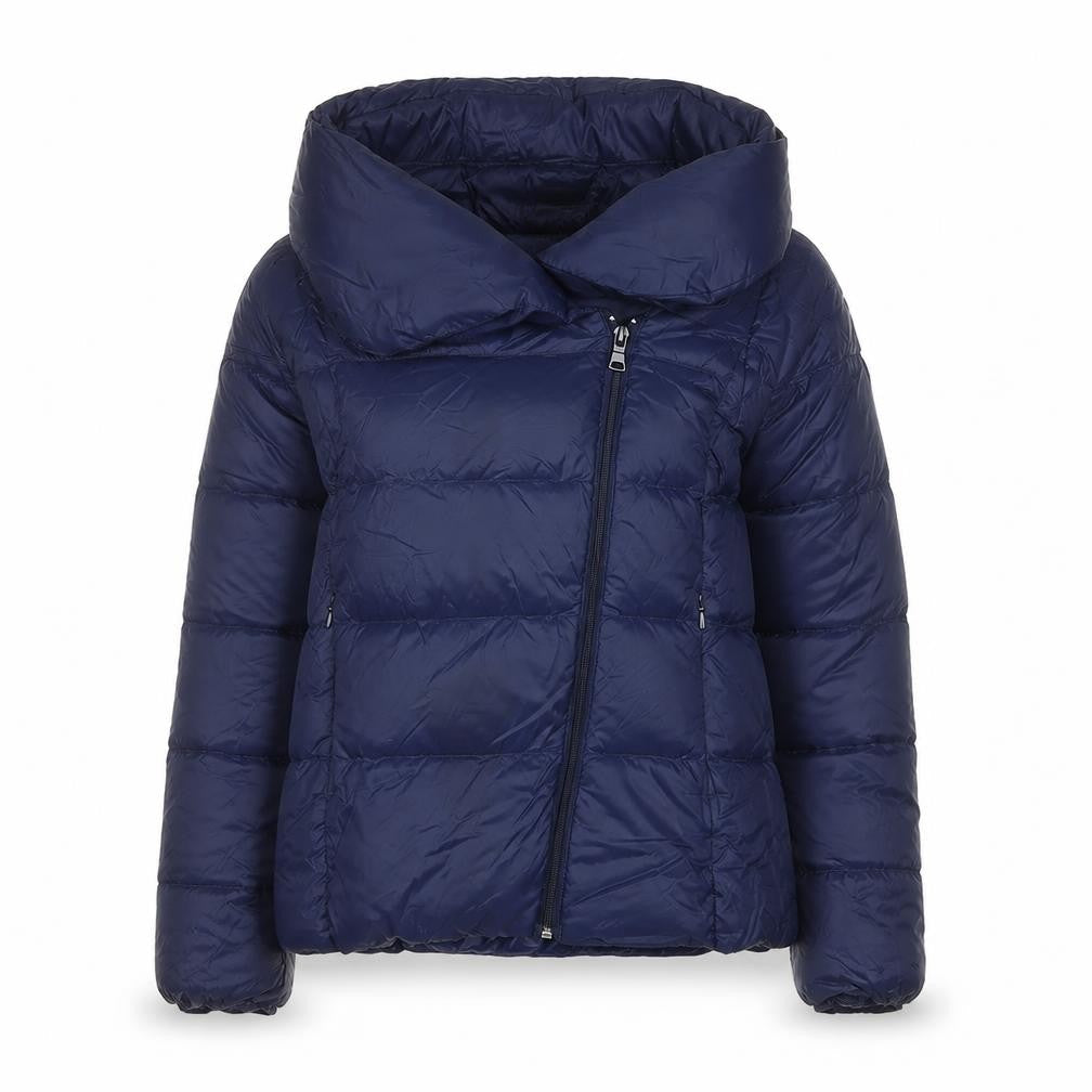 NEO-I by Orobos Women's Blue Puffer Jacket Size S Quilted Down