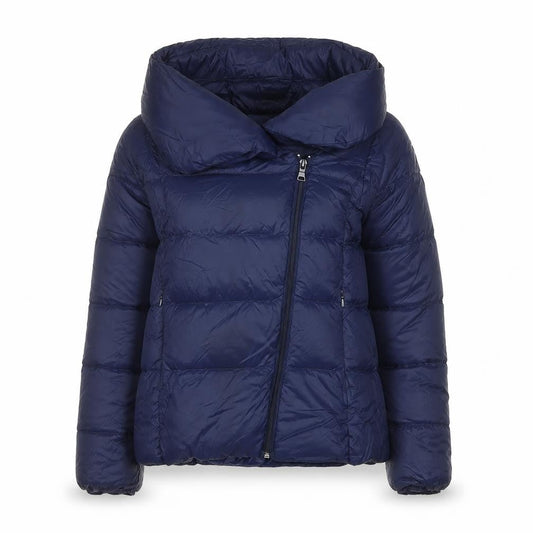 NEO-I by Orobos Women's Blue Puffer Jacket Size S Quilted Down