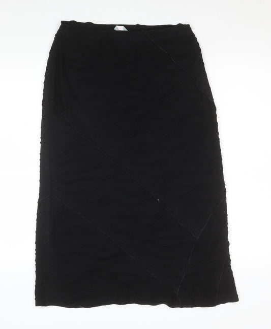 Marks and Spencer Per Una Women’s Black Size 10 Long Pencil Skirt