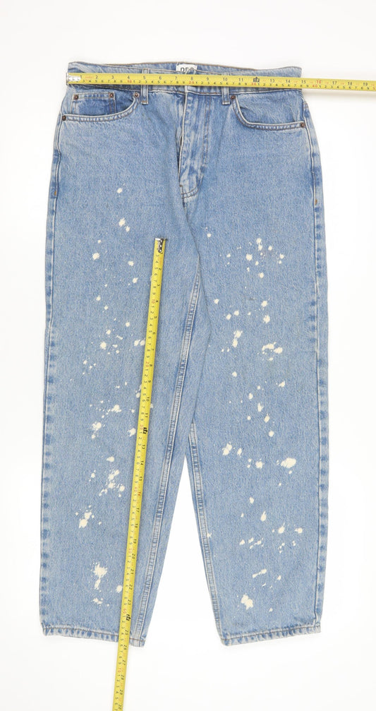 BDG Urban Outfitters Blue Distressed Vintage Mom Jeans W28 L32