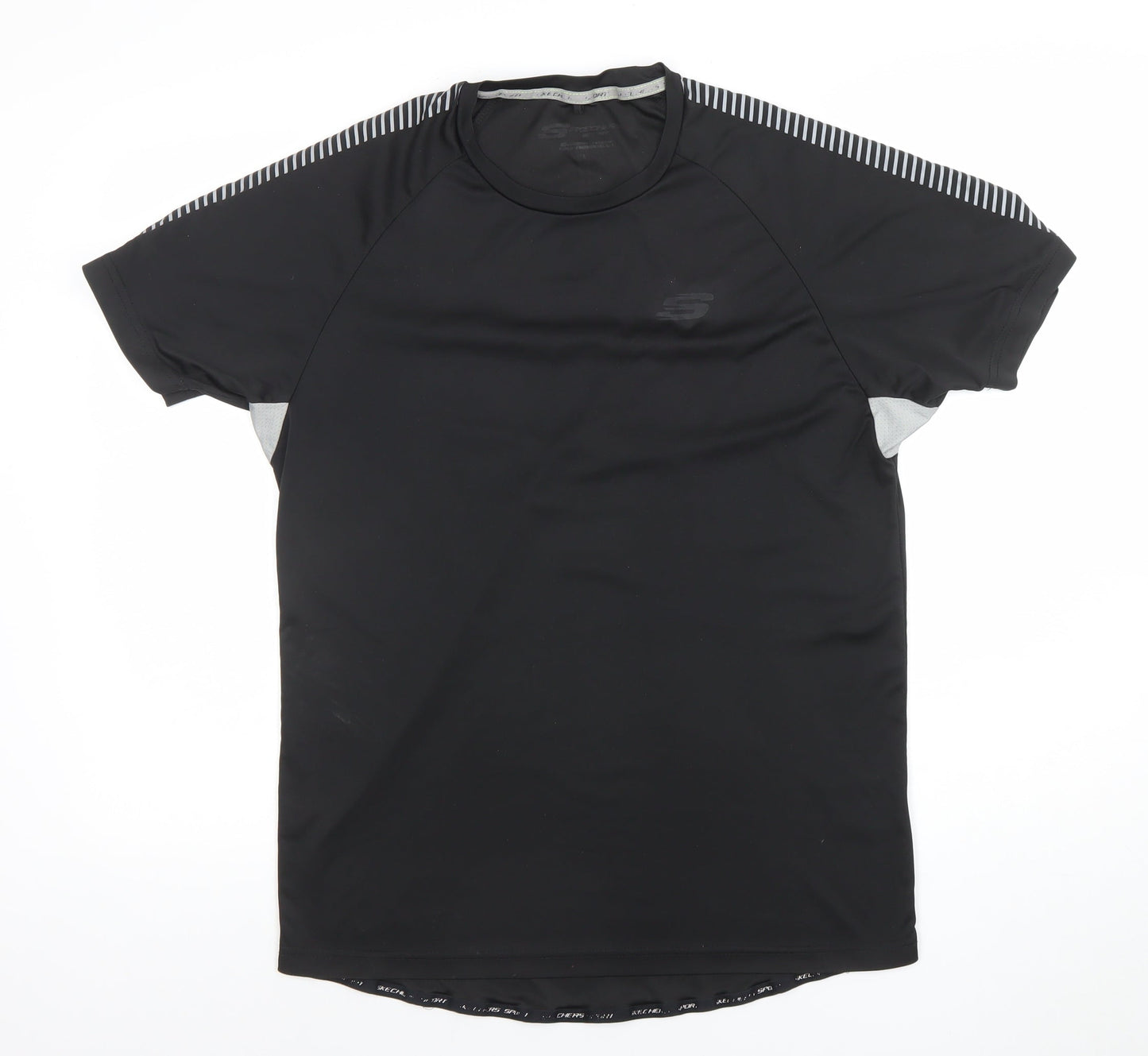 Skechers Women’s Black Short Sleeve Athletic T-Shirt Size L