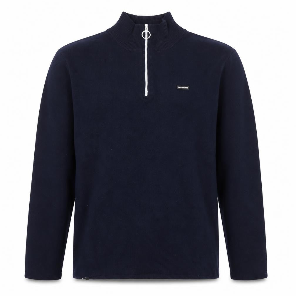Khujo Men's Blue Half Zip Pullover Sweatshirt Size L