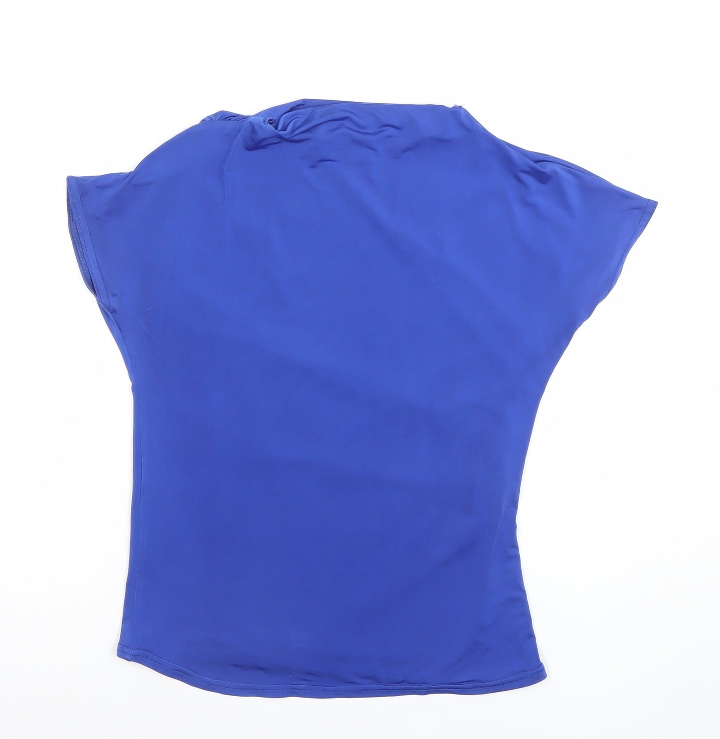 Quiz Women’s Blue Strapless Camisole Top Size 10 Slim Fit