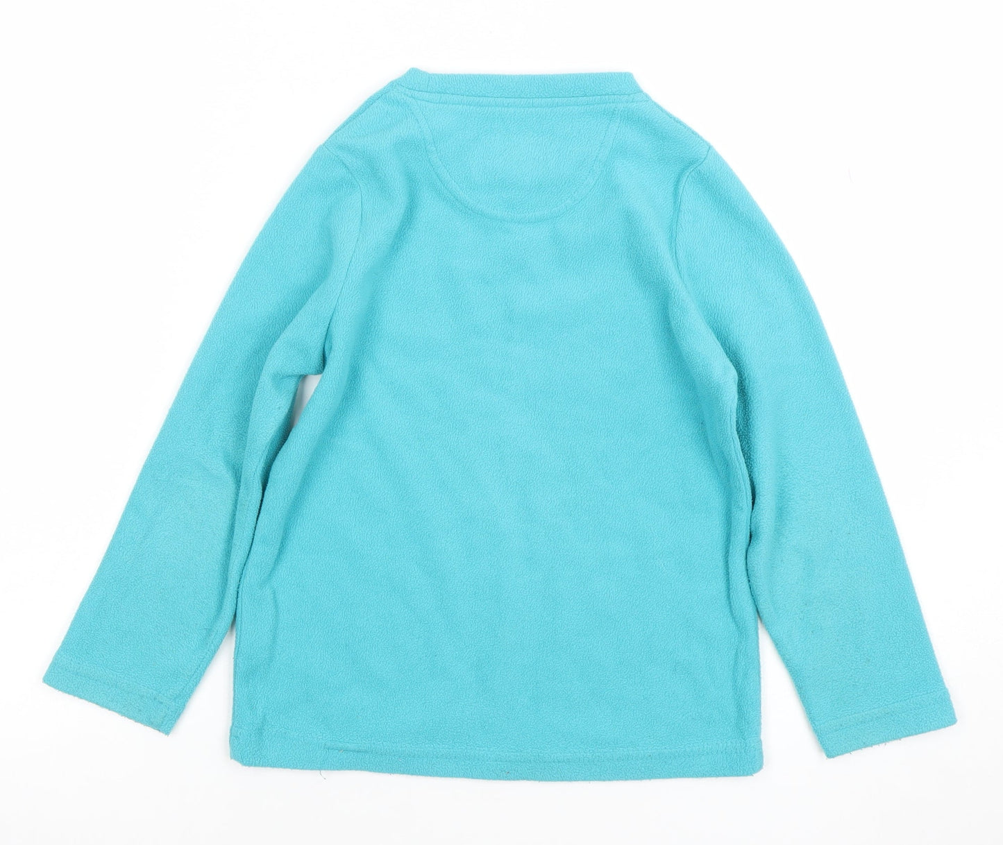 Peter Storm Girls Blue Fleece Pullover Sweatshirt 3-4 Years