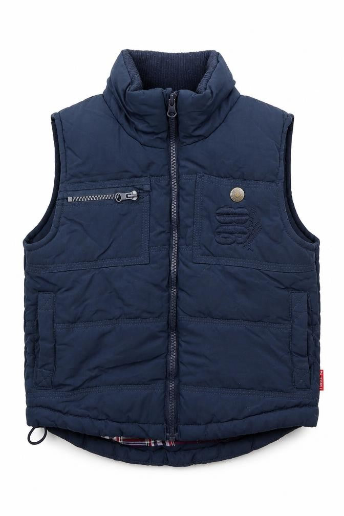 NAME IT Boys Blue Padded Bodywarmer Gilet 5-6 Years