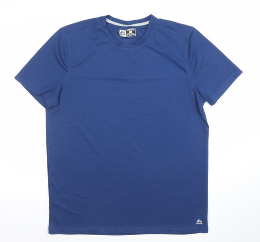 RBX Men’s Blue Performance Short Sleeve T-Shirt Size L