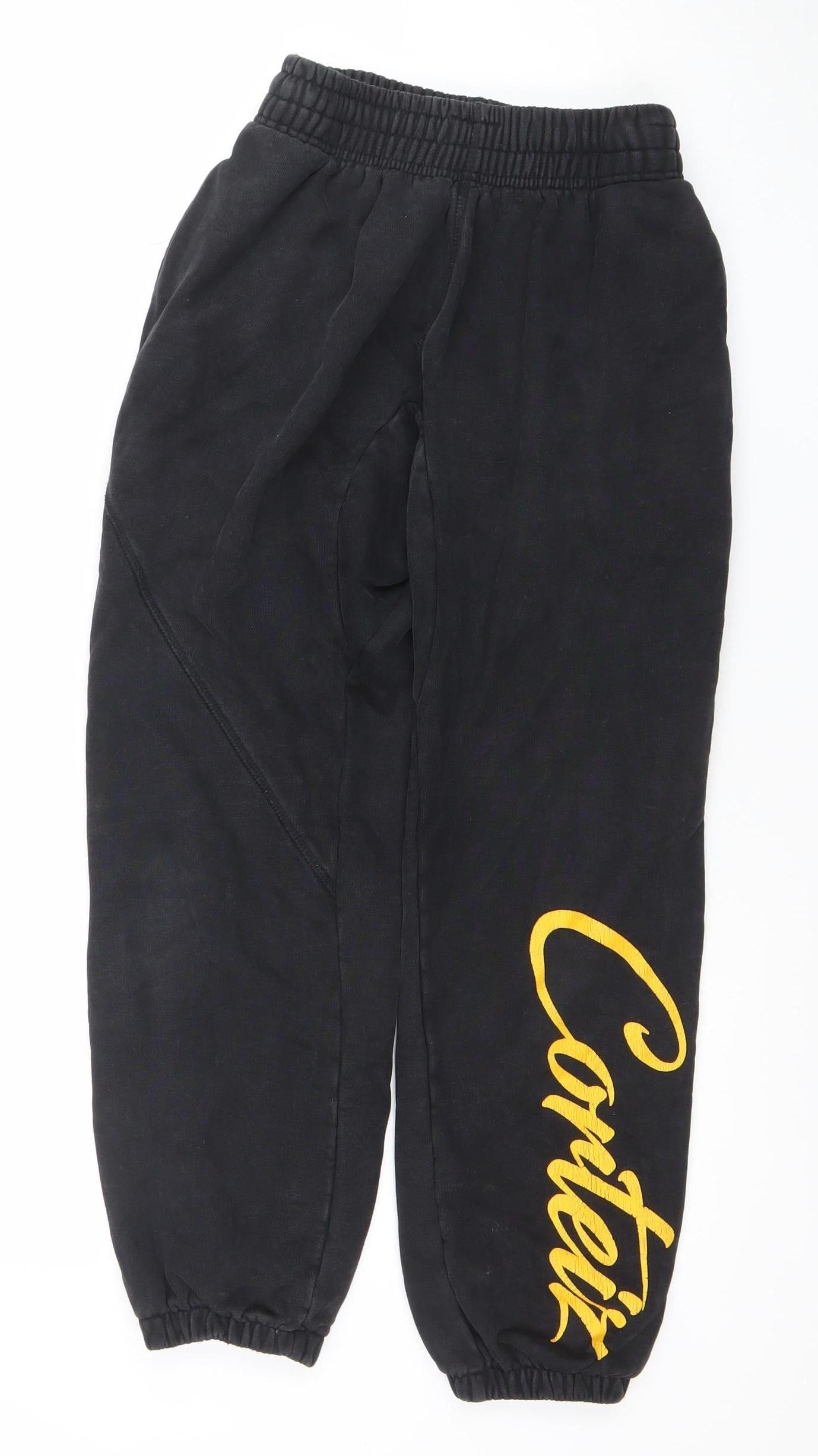 Corteiz Men's Black XS Jogger Sweatpants Fleece Relaxed Fit Trousers