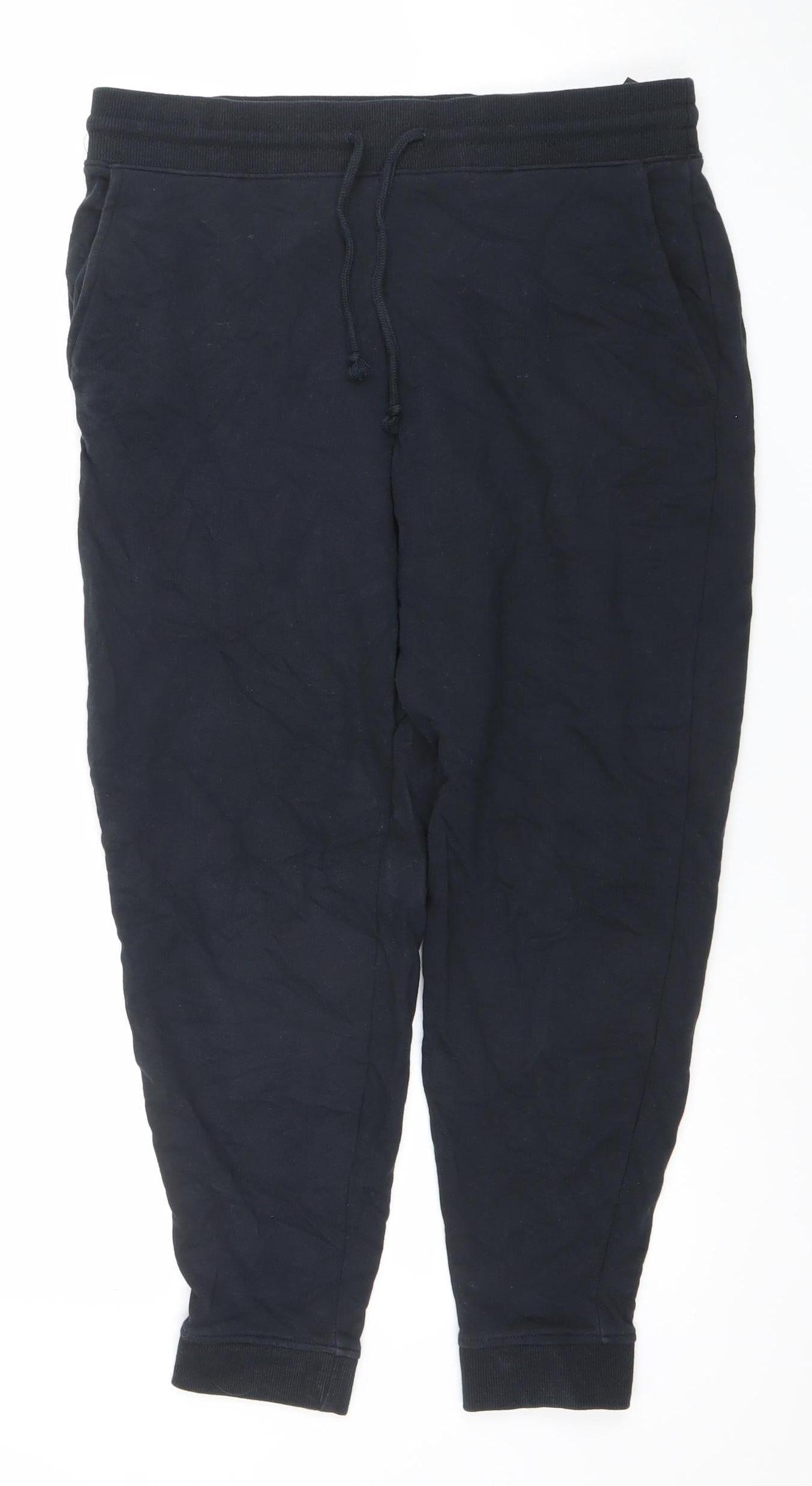 Marks and Spencer Womens Black Size 14 Jogger Activewear Trousers
