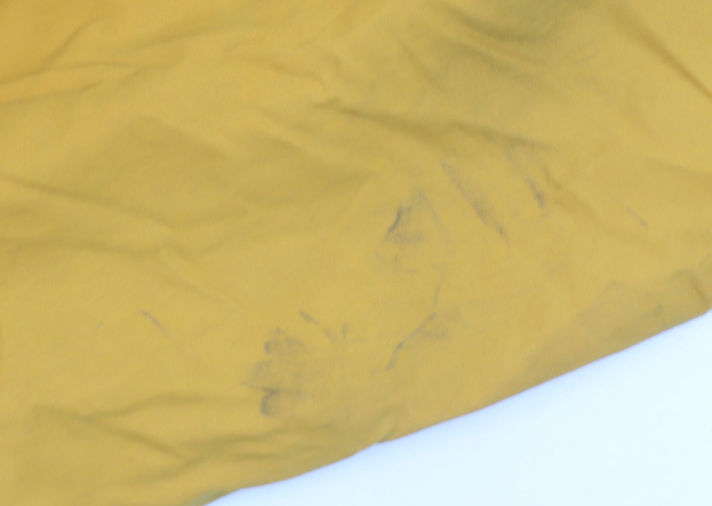 John Partridge Men's Yellow Cotton Parka Jacket M Waterproof Lined Workwear