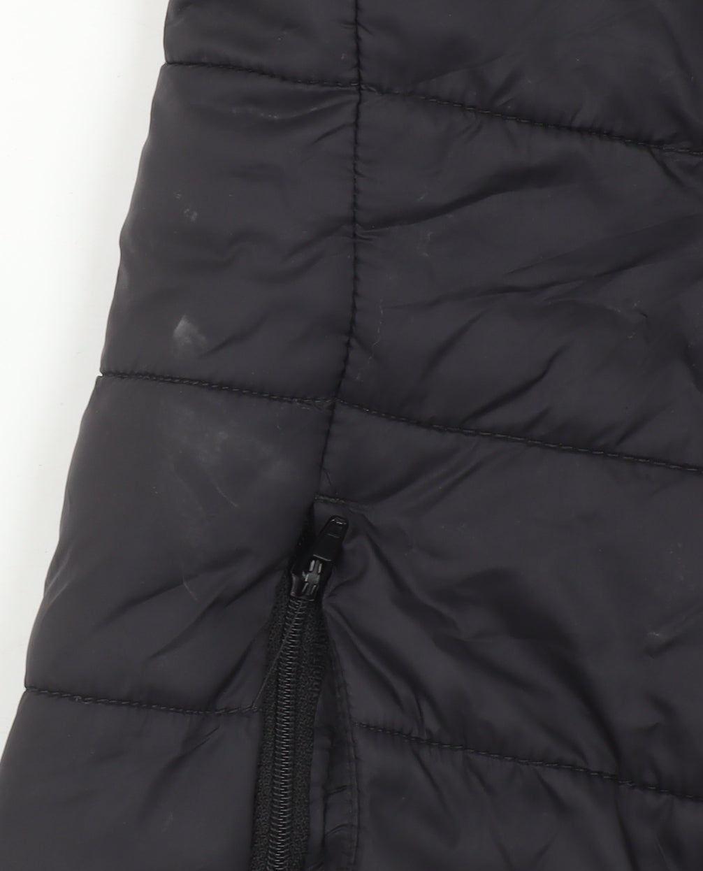 Primark Women's Black Puffer Gilet Waistcoat Size M Lightweight Zip