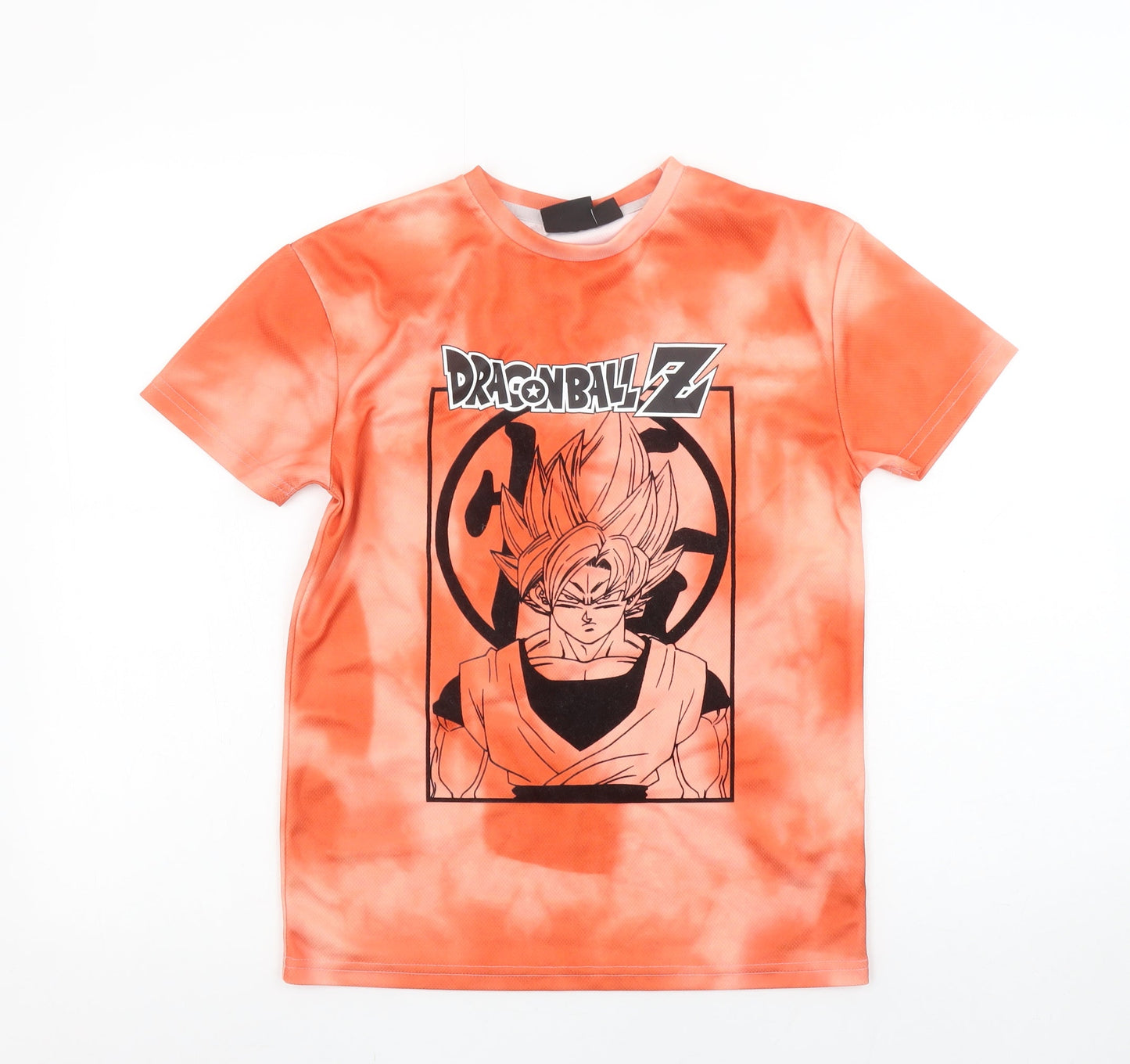 Dragon Ball Z Boys Orange Graphic T-Shirt 9-10 Years Goku Anime Top