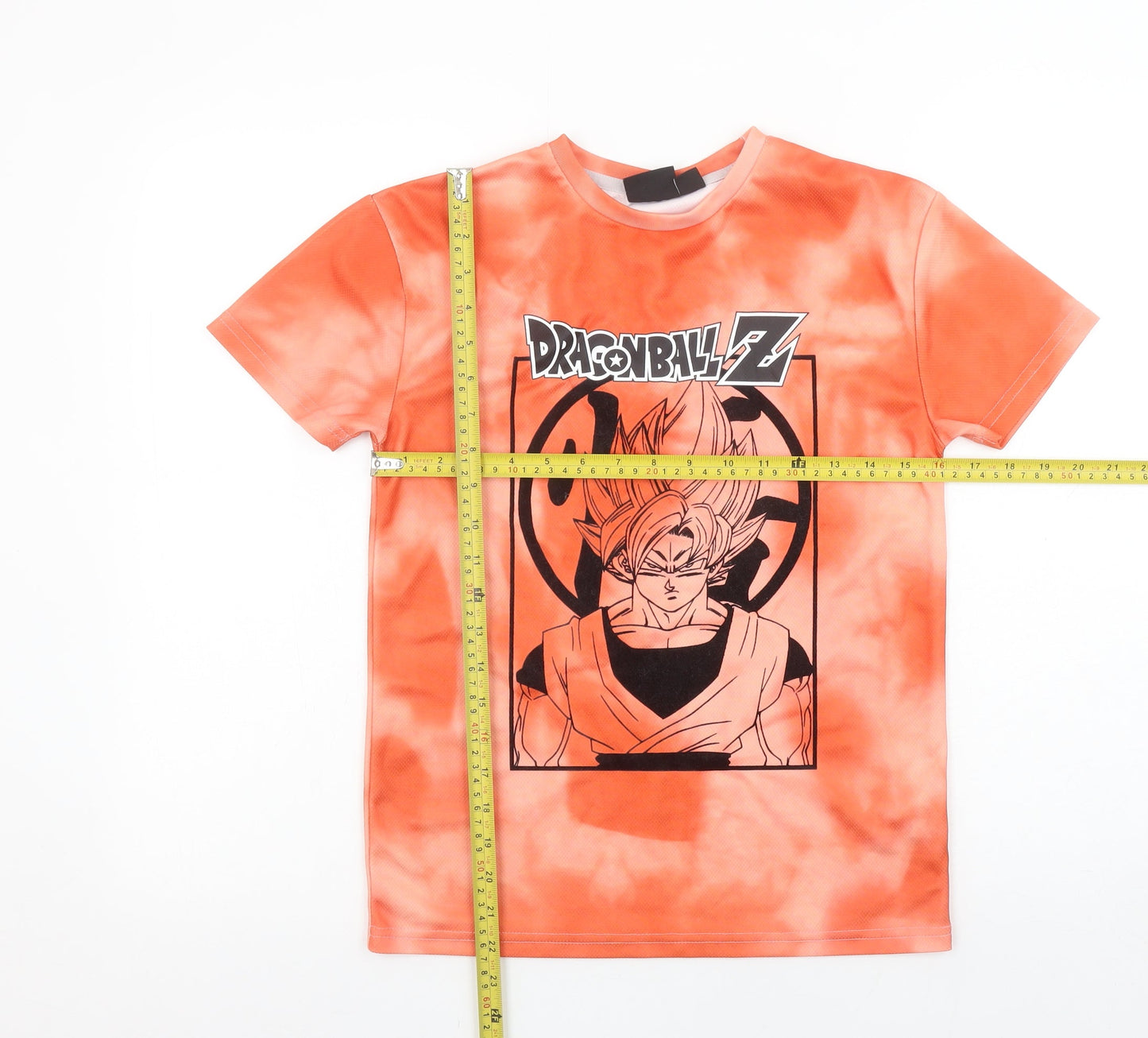 Dragon Ball Z Boys Orange Graphic T-Shirt 9-10 Years Goku Anime Top