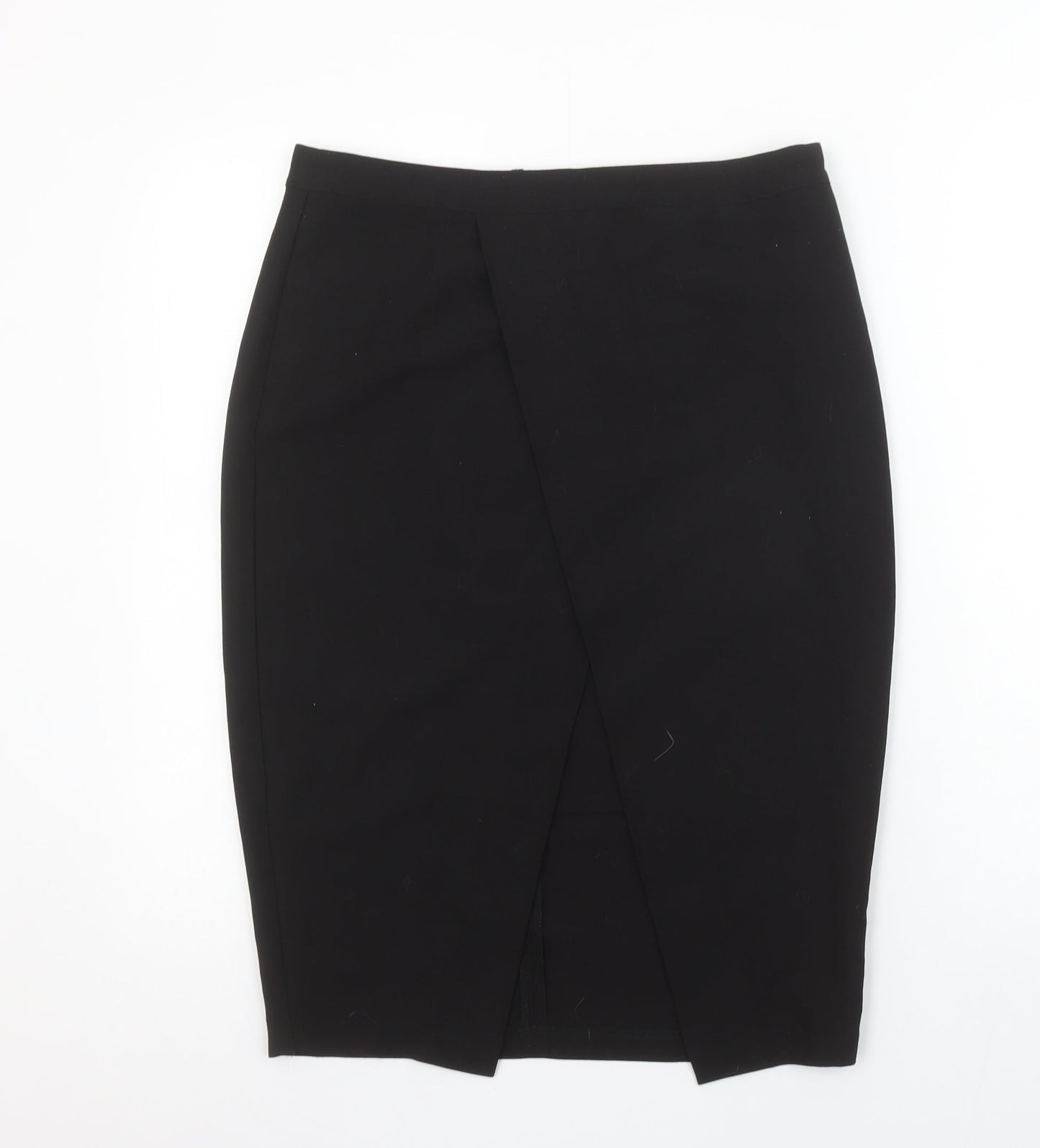 Forever 21 Women Black Size 12 Pencil Skirt Stretch Workwear