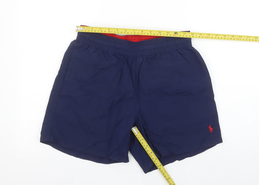 Polo Ralph Lauren Men's Blue Swim Shorts S Nylon Quick Dry