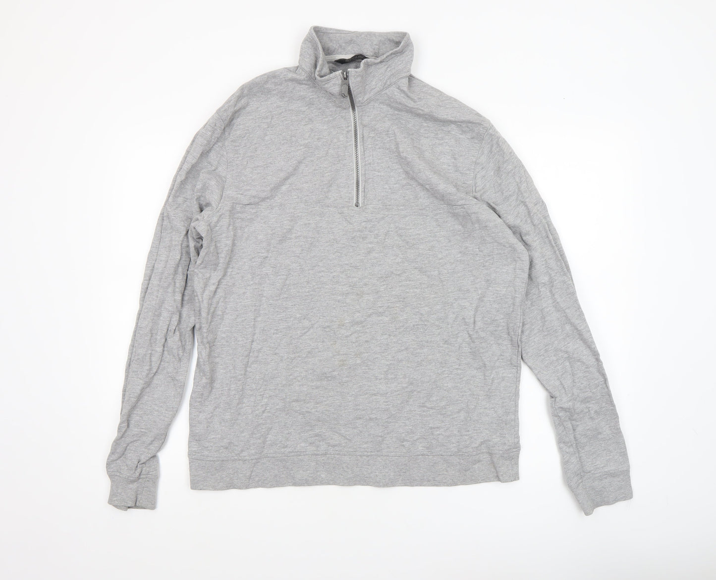Regatta Men’s Grey XL 1/4 Zip Sweatshirt Lightweight Top