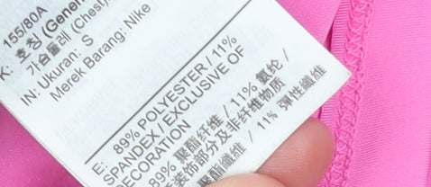 Nike Women's Pink Dri-FIT Racerback Tank Top Size S