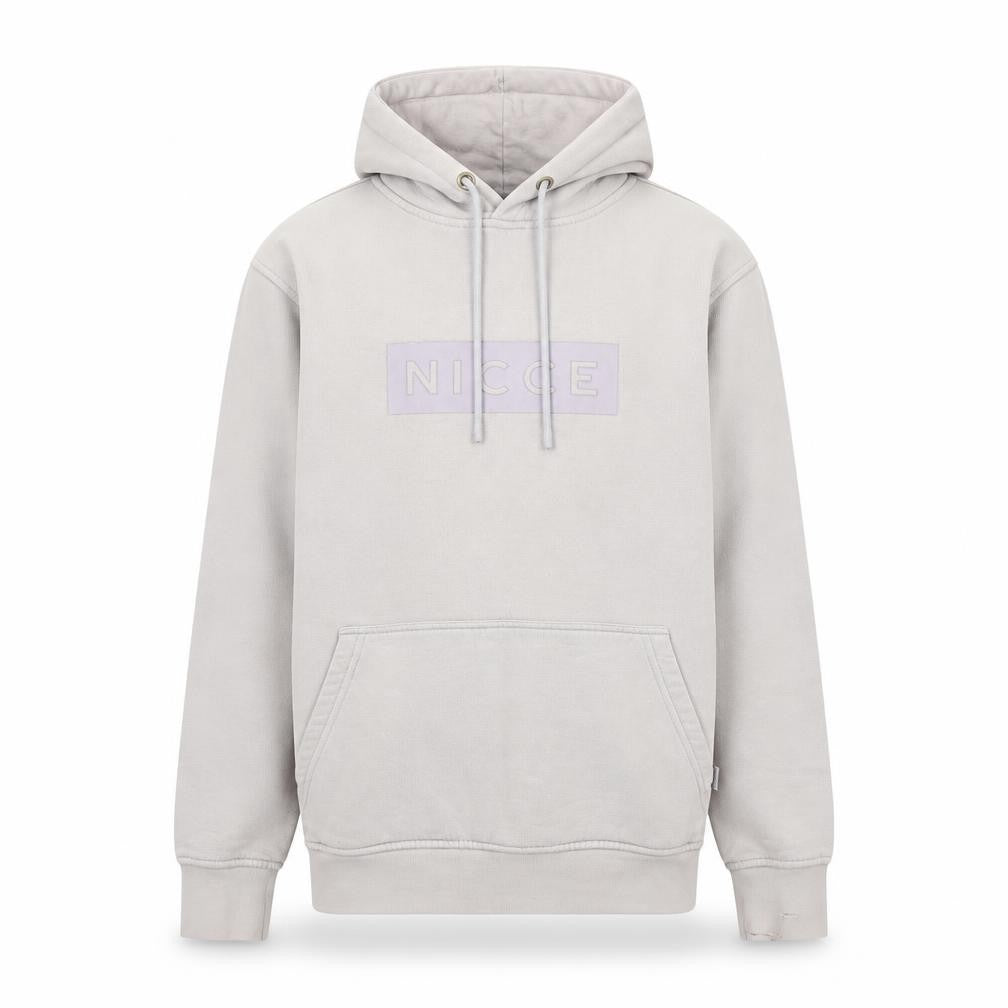 Nicce Men’s Beige Pullover Hoodie Size S Regular Fit Fleece