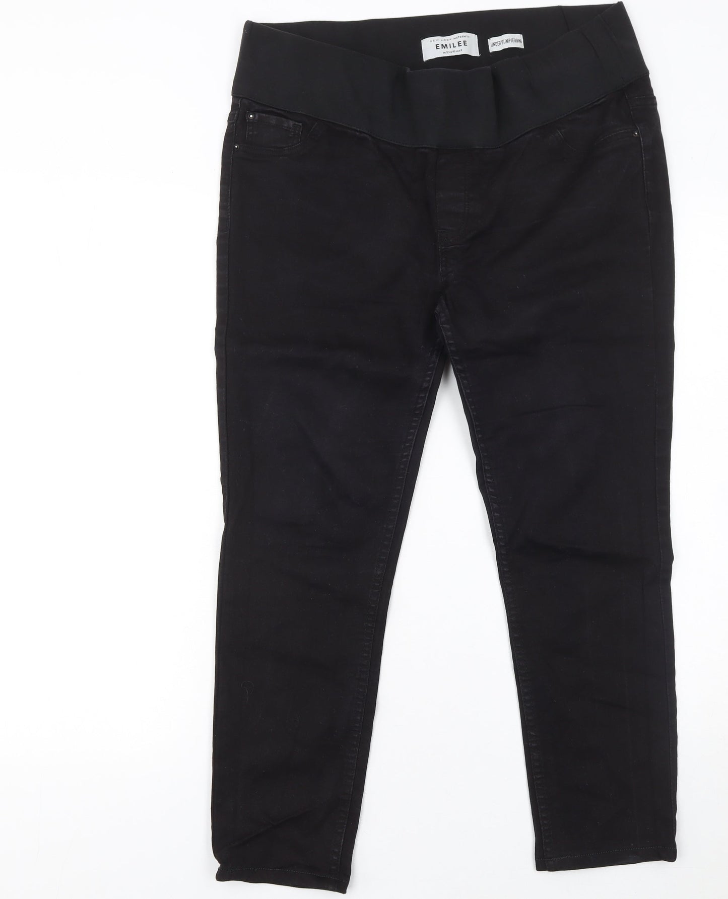 New Look Maternity Emilee Black Jegging Jeans UK 12 Slim Fit