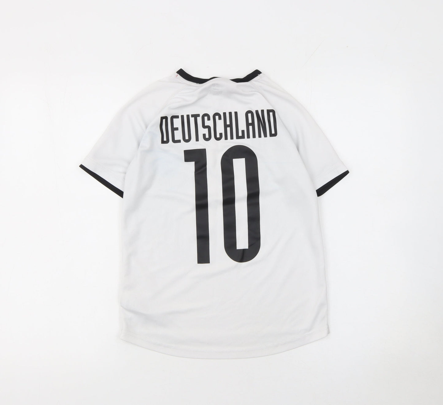 H&M Boys White Deutschland Football Jersey T-Shirt 11-12 Years