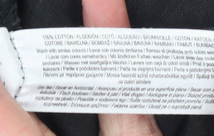 NBA Mens Black Los Angeles Lakers Short Sleeve Cotton T-Shirt Size M