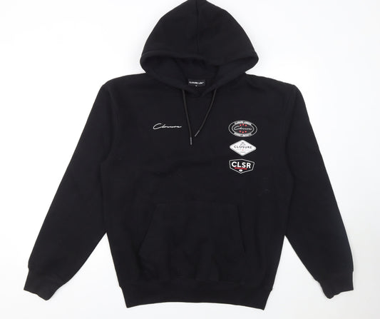 Closure LDN Men's Black Pullover Graphic Hoodie Size M