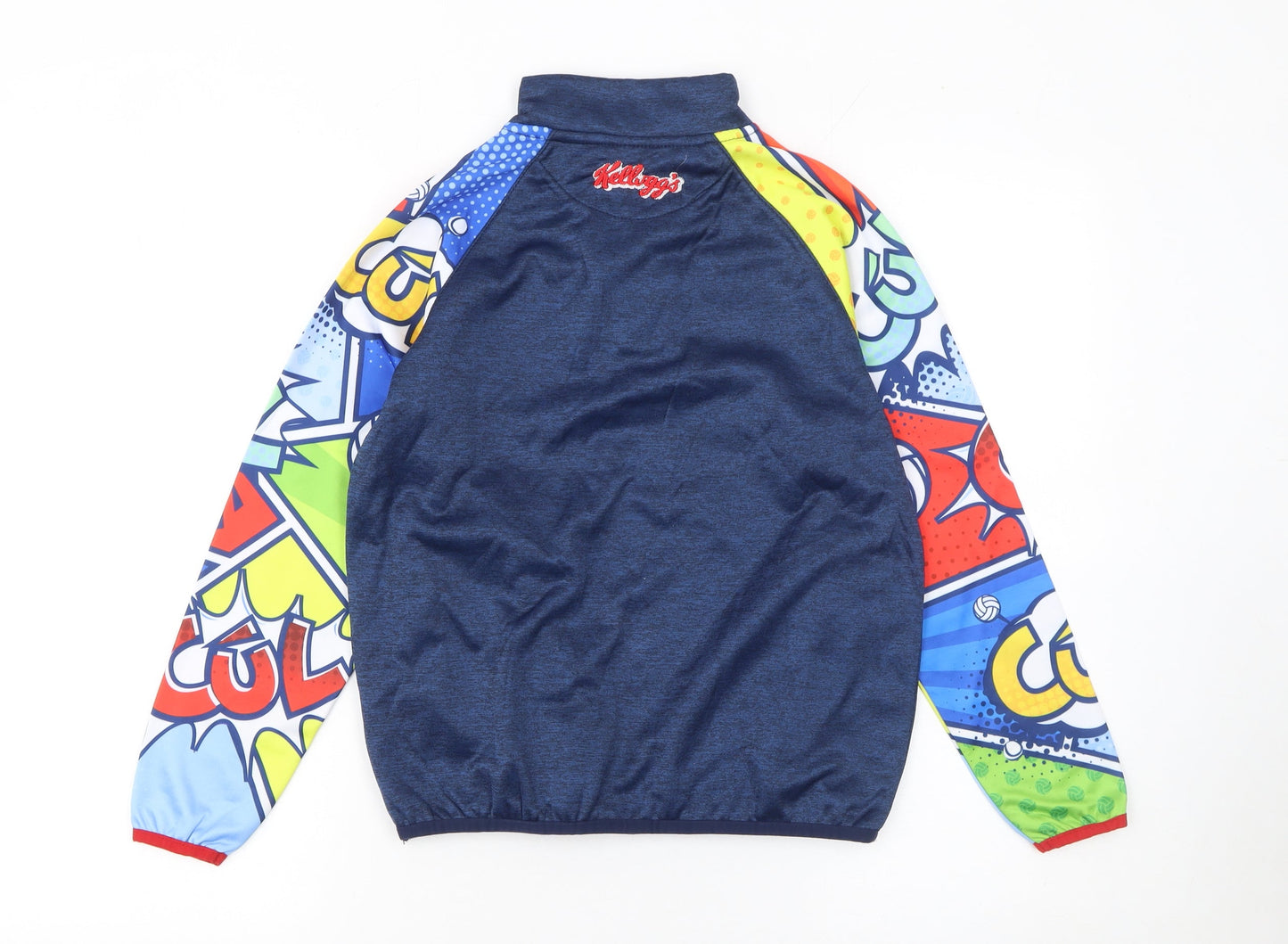 McKeever Boys Blue GAA 1/4 Zip Pullover Sweatshirt 3-4 Years