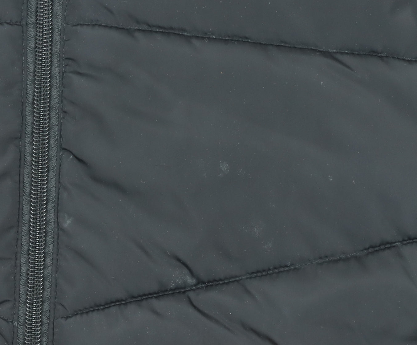 ONLY Women’s Black Hooded Puffer Jacket Size S Polyester Winter Coat